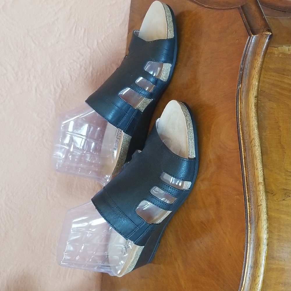 NAOT Carriage Wedge Sandals